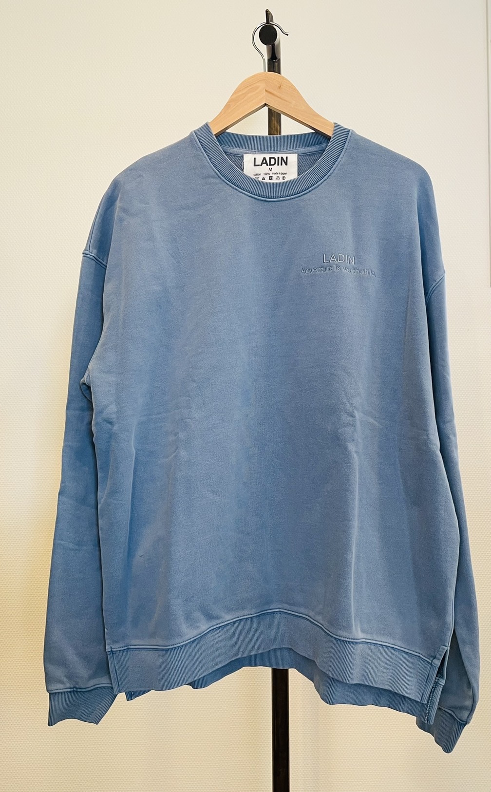 LADIN】LD-SW01/トレーナー/BL/M